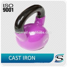 rubber coated solid cast iron kettlebells